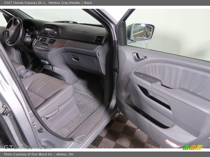 Nimbus Gray Metallic / Black 2007 Honda Odyssey EX-L