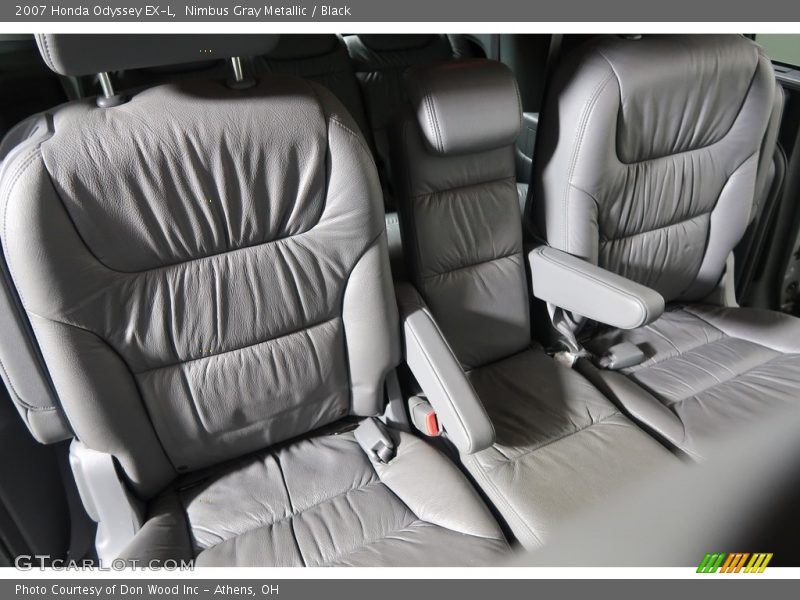 Nimbus Gray Metallic / Black 2007 Honda Odyssey EX-L