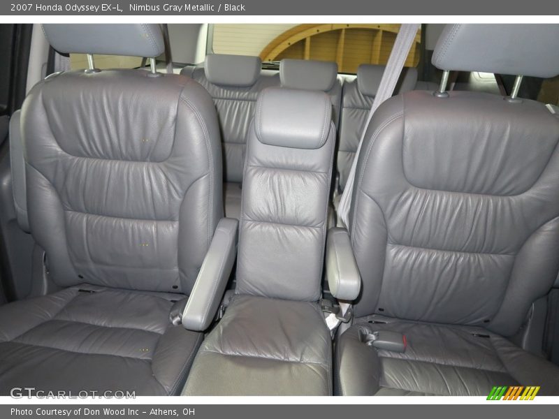 Nimbus Gray Metallic / Black 2007 Honda Odyssey EX-L
