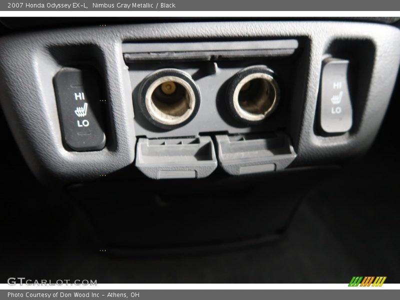 Nimbus Gray Metallic / Black 2007 Honda Odyssey EX-L