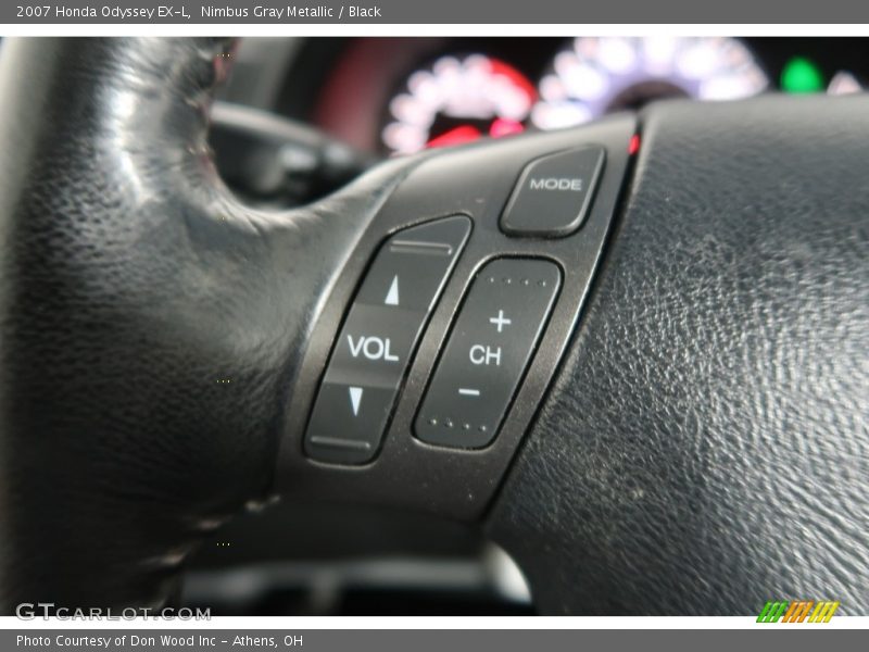 Nimbus Gray Metallic / Black 2007 Honda Odyssey EX-L