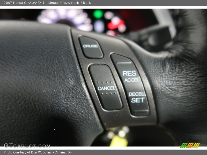 Nimbus Gray Metallic / Black 2007 Honda Odyssey EX-L