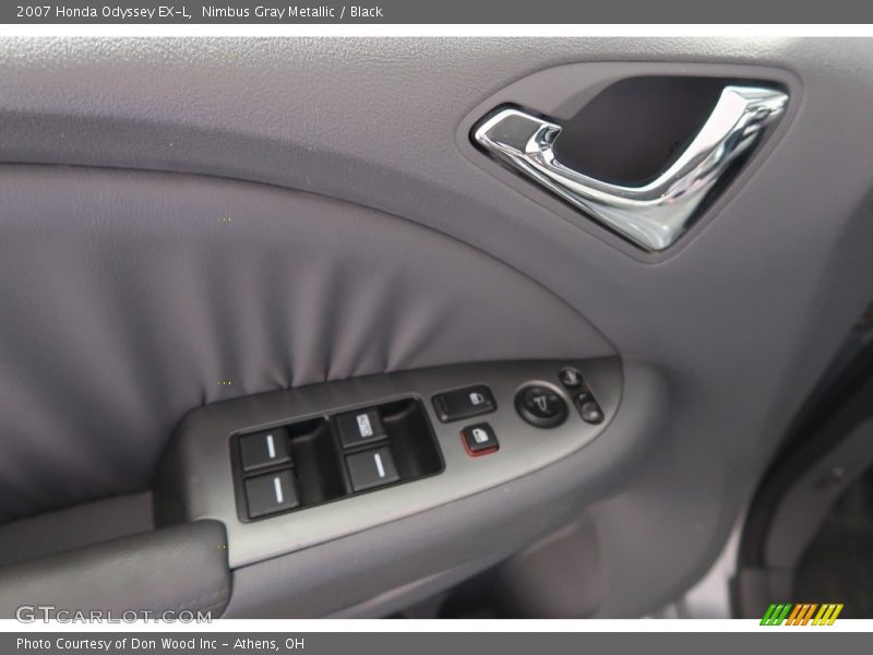 Nimbus Gray Metallic / Black 2007 Honda Odyssey EX-L
