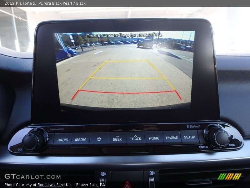 Aurora Black Pearl / Black 2019 Kia Forte S