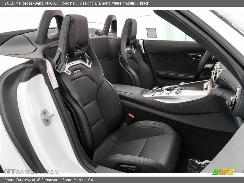 designo Diamond White Metallic / Black 2018 Mercedes-Benz AMG GT Roadster