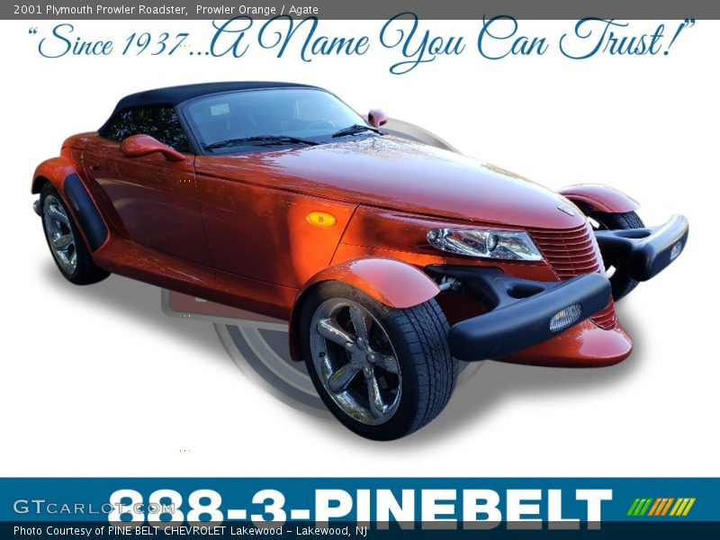 Prowler Orange / Agate 2001 Plymouth Prowler Roadster