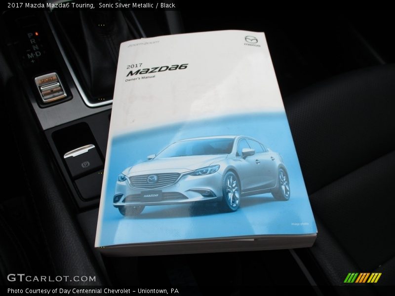 Sonic Silver Metallic / Black 2017 Mazda Mazda6 Touring