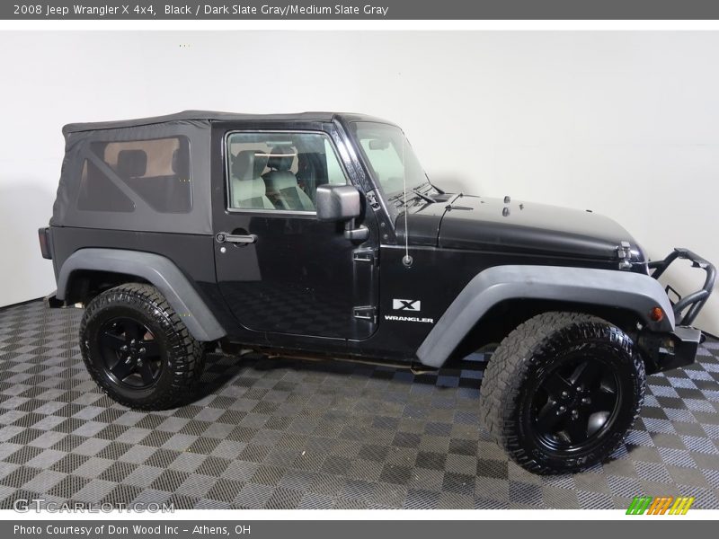 Black / Dark Slate Gray/Medium Slate Gray 2008 Jeep Wrangler X 4x4