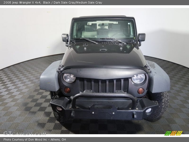 Black / Dark Slate Gray/Medium Slate Gray 2008 Jeep Wrangler X 4x4