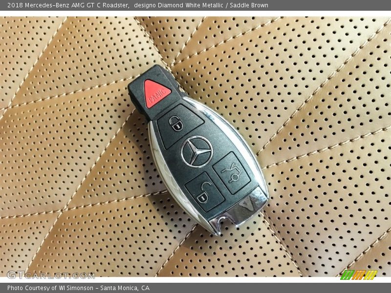 Keys of 2018 AMG GT C Roadster