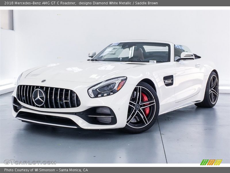 Front 3/4 View of 2018 AMG GT C Roadster