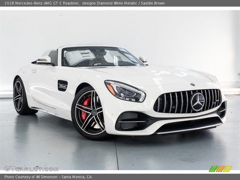 Front 3/4 View of 2018 AMG GT C Roadster