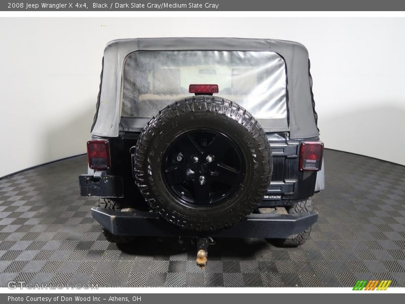 Black / Dark Slate Gray/Medium Slate Gray 2008 Jeep Wrangler X 4x4