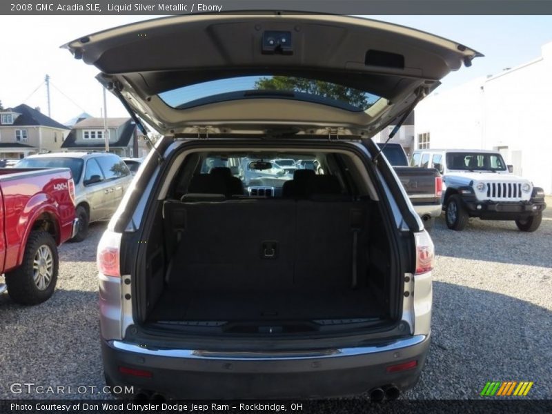 Liquid Silver Metallic / Ebony 2008 GMC Acadia SLE