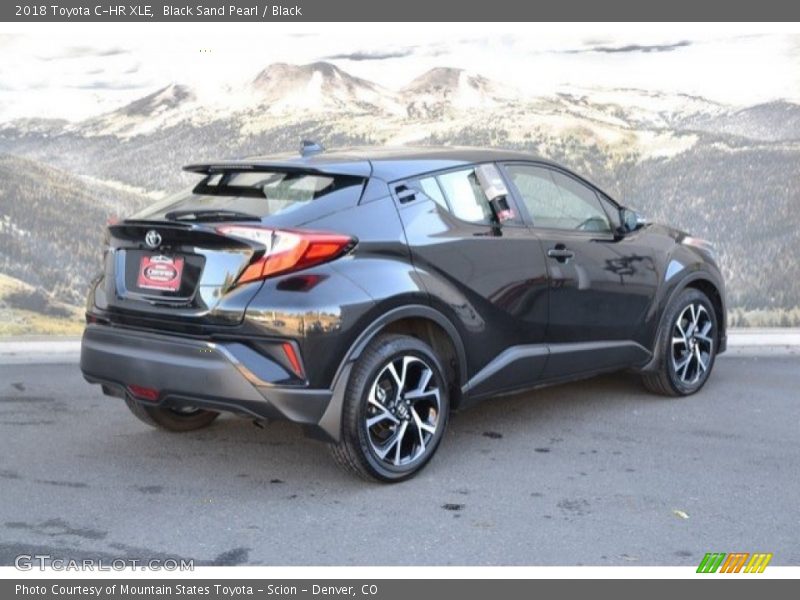 Black Sand Pearl / Black 2018 Toyota C-HR XLE