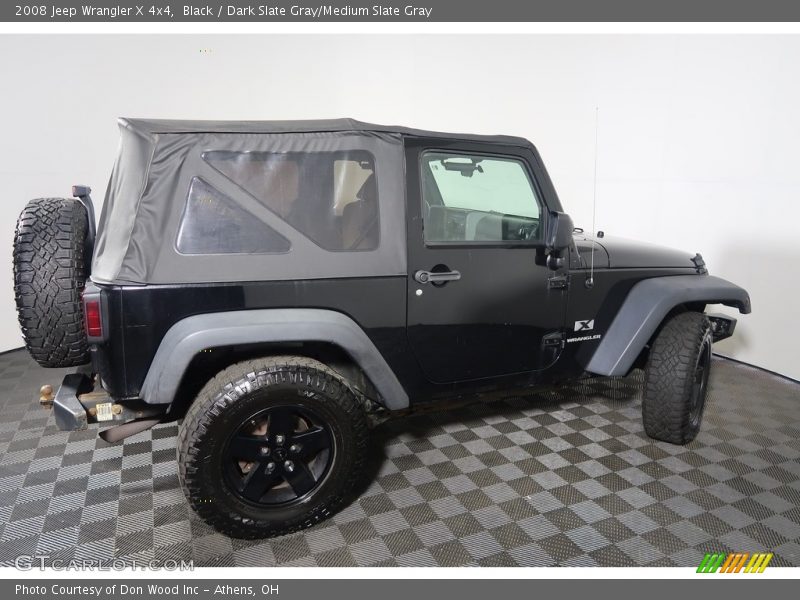 Black / Dark Slate Gray/Medium Slate Gray 2008 Jeep Wrangler X 4x4