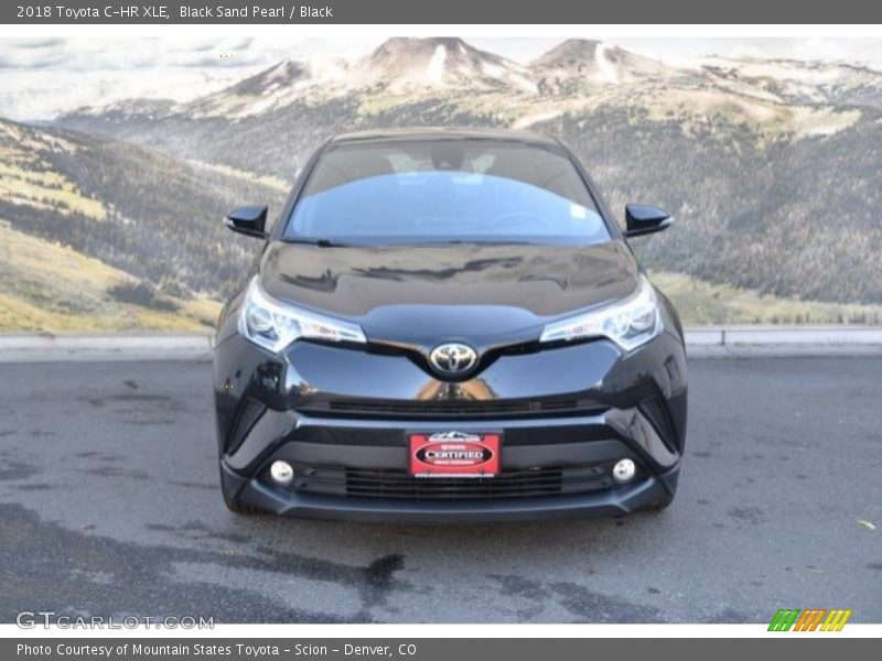 Black Sand Pearl / Black 2018 Toyota C-HR XLE
