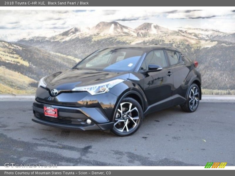 Black Sand Pearl / Black 2018 Toyota C-HR XLE