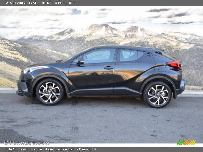 Black Sand Pearl / Black 2018 Toyota C-HR XLE