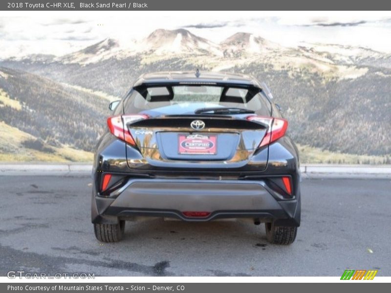 Black Sand Pearl / Black 2018 Toyota C-HR XLE