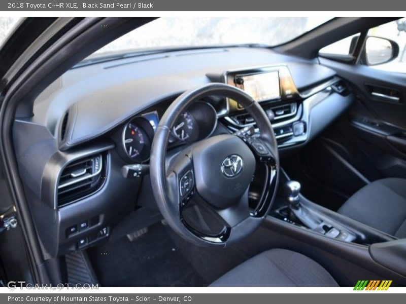 Black Sand Pearl / Black 2018 Toyota C-HR XLE