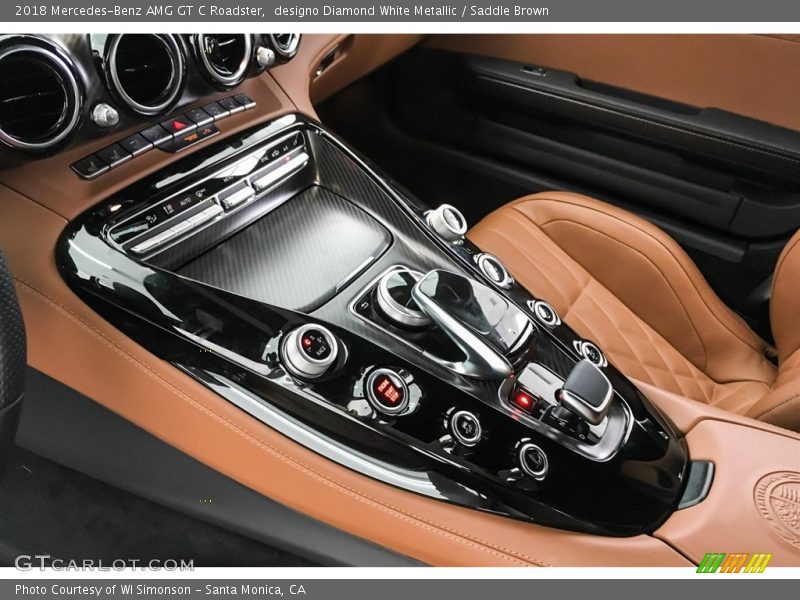 Controls of 2018 AMG GT C Roadster