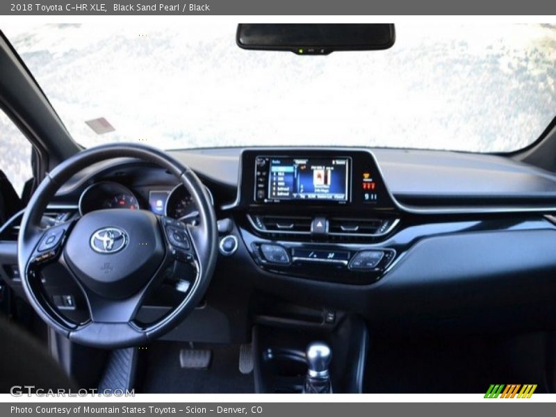 Black Sand Pearl / Black 2018 Toyota C-HR XLE