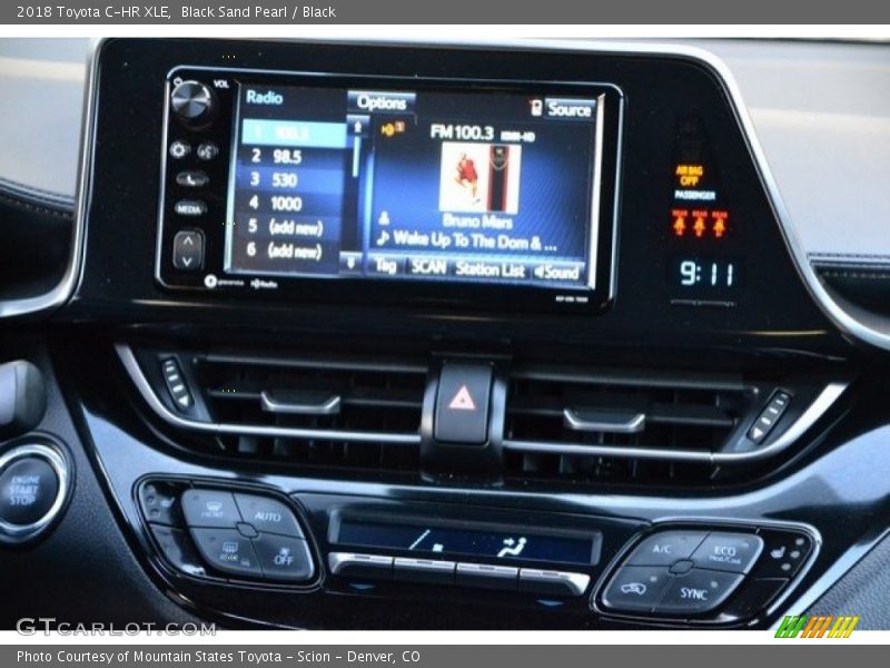 Black Sand Pearl / Black 2018 Toyota C-HR XLE