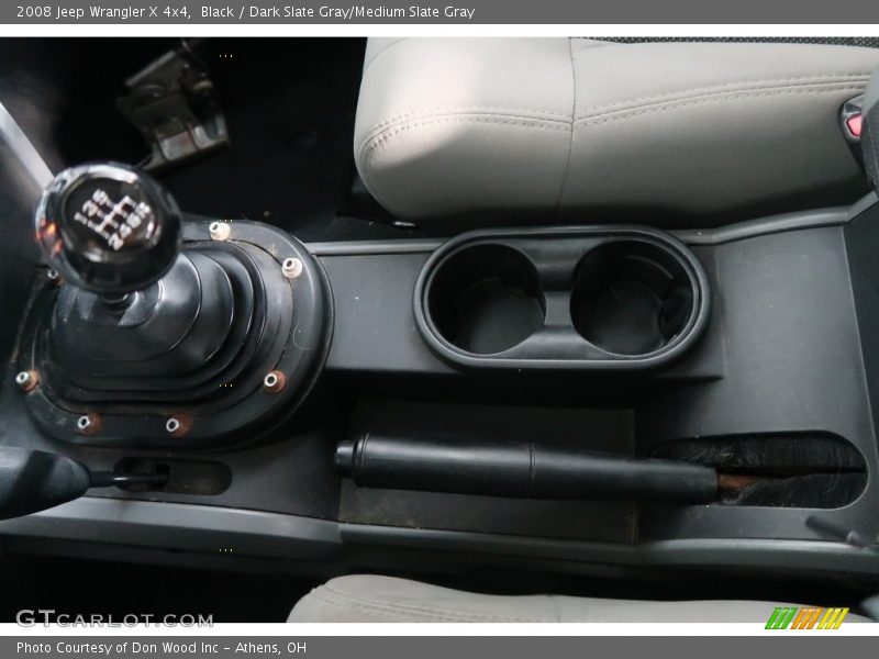 Black / Dark Slate Gray/Medium Slate Gray 2008 Jeep Wrangler X 4x4