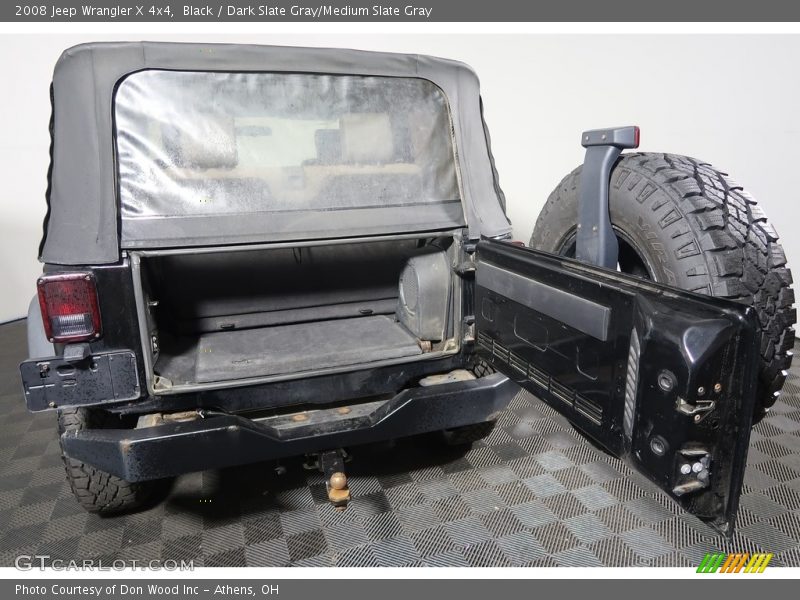 Black / Dark Slate Gray/Medium Slate Gray 2008 Jeep Wrangler X 4x4