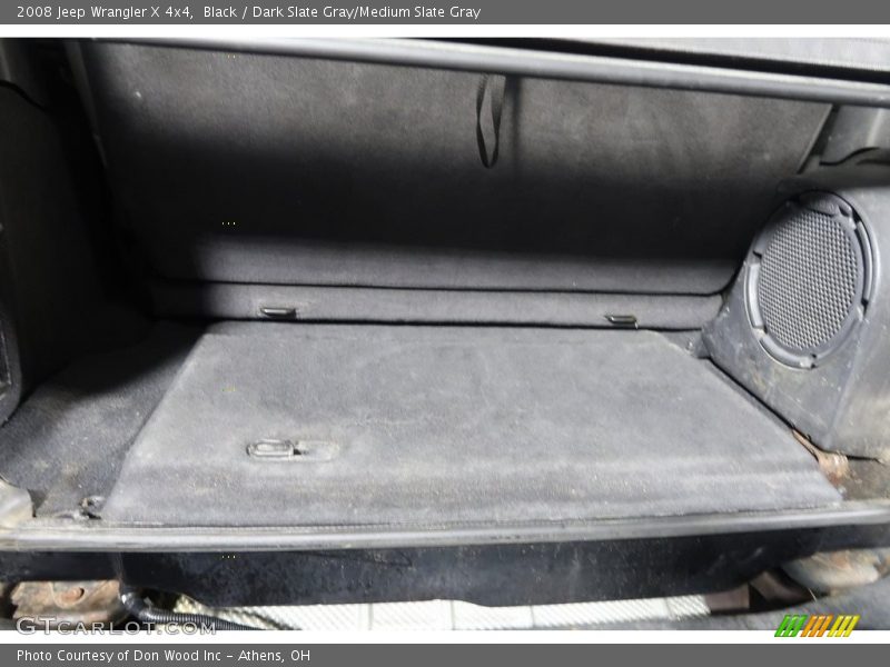 Black / Dark Slate Gray/Medium Slate Gray 2008 Jeep Wrangler X 4x4