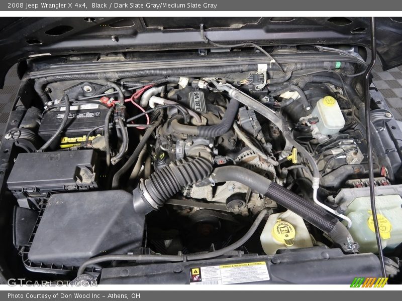 Black / Dark Slate Gray/Medium Slate Gray 2008 Jeep Wrangler X 4x4