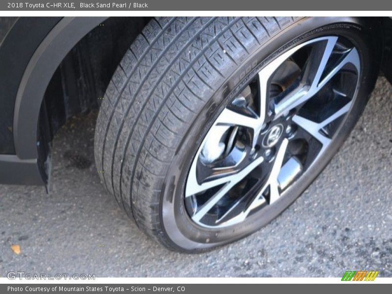 Black Sand Pearl / Black 2018 Toyota C-HR XLE