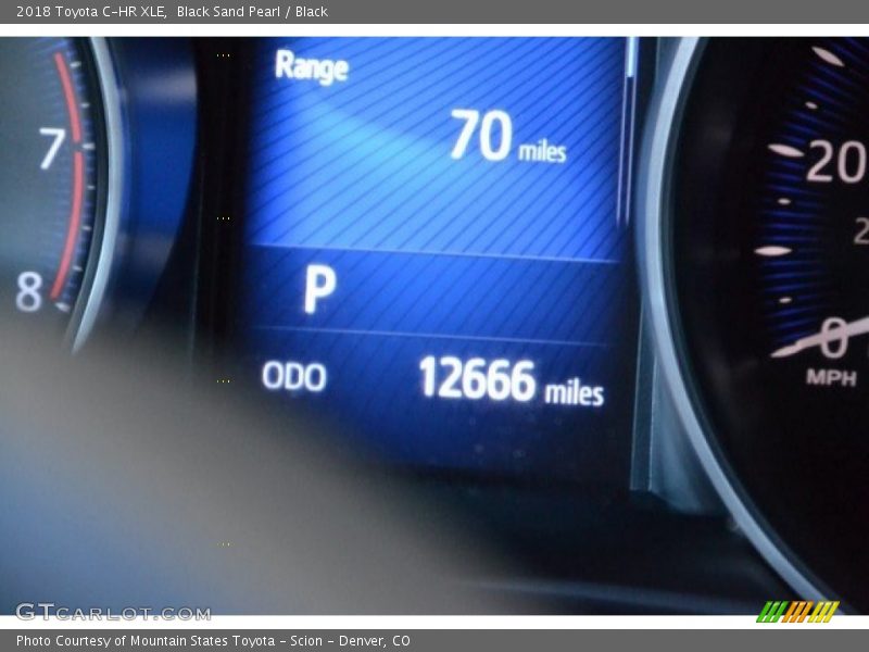 Black Sand Pearl / Black 2018 Toyota C-HR XLE