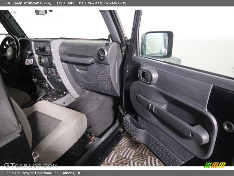 Black / Dark Slate Gray/Medium Slate Gray 2008 Jeep Wrangler X 4x4
