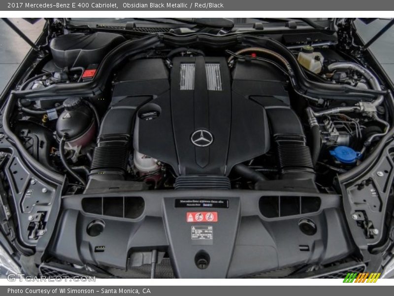  2017 E 400 Cabriolet Engine - 3.0 Liter Turbocharged DOHC 24-Valve VVT V6