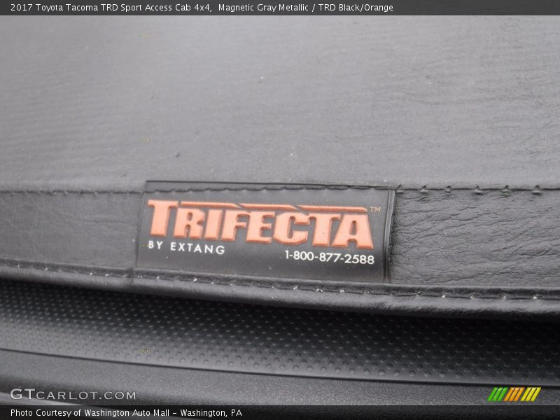 Magnetic Gray Metallic / TRD Black/Orange 2017 Toyota Tacoma TRD Sport Access Cab 4x4