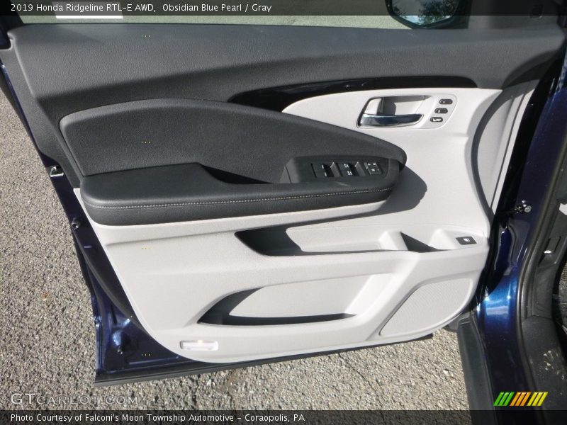 Door Panel of 2019 Ridgeline RTL-E AWD