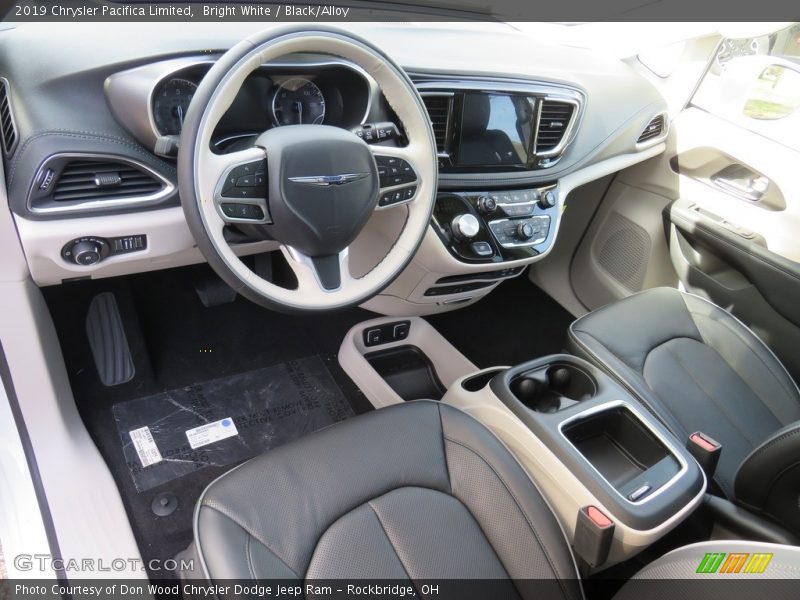  2019 Pacifica Limited Black/Alloy Interior