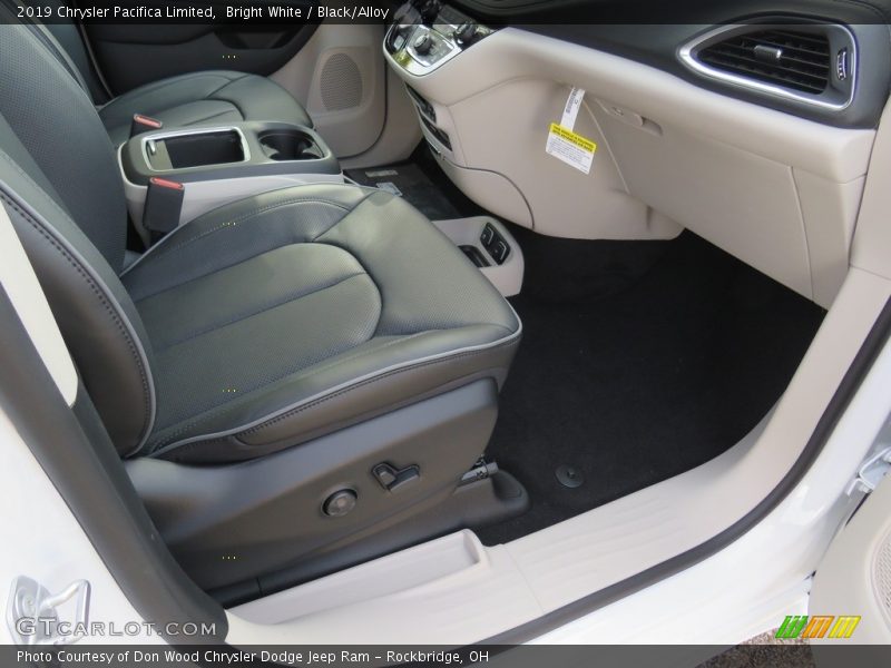 Front Seat of 2019 Pacifica Limited