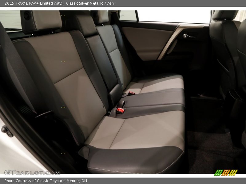 Classic Silver Metallic / Ash 2015 Toyota RAV4 Limited AWD