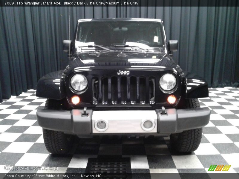 Black / Dark Slate Gray/Medium Slate Gray 2009 Jeep Wrangler Sahara 4x4