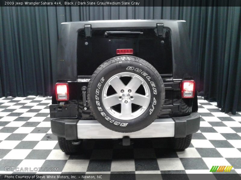 Black / Dark Slate Gray/Medium Slate Gray 2009 Jeep Wrangler Sahara 4x4