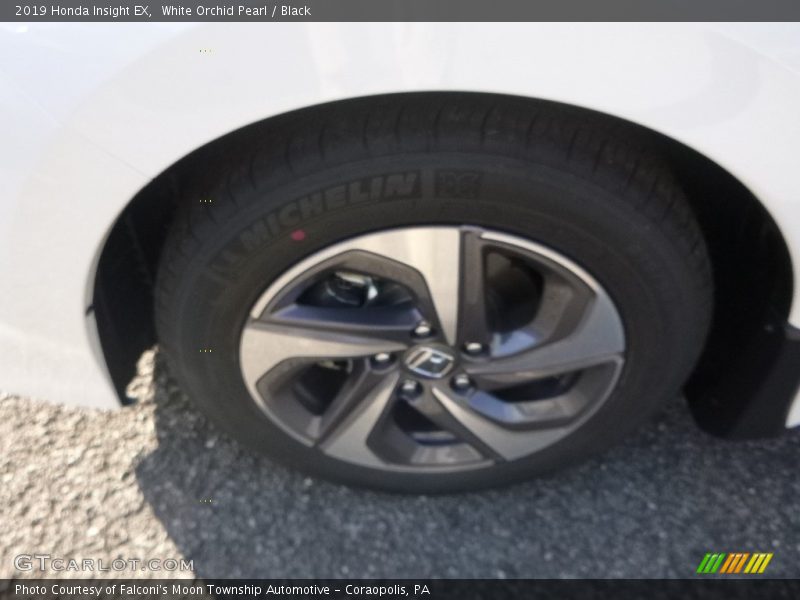 White Orchid Pearl / Black 2019 Honda Insight EX