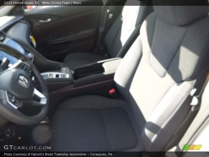 White Orchid Pearl / Black 2019 Honda Insight EX
