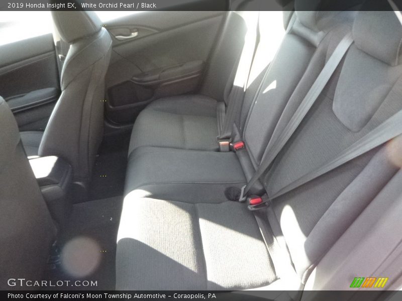 White Orchid Pearl / Black 2019 Honda Insight EX