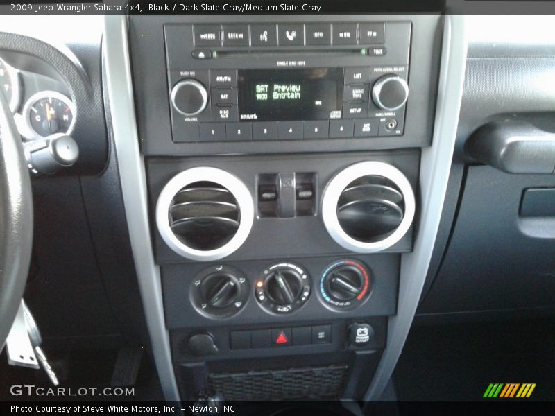 Black / Dark Slate Gray/Medium Slate Gray 2009 Jeep Wrangler Sahara 4x4