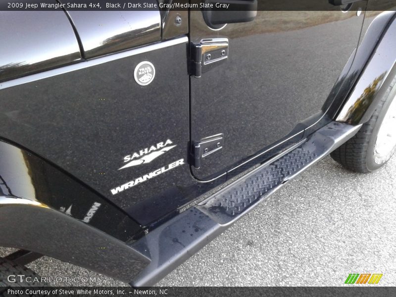 Black / Dark Slate Gray/Medium Slate Gray 2009 Jeep Wrangler Sahara 4x4