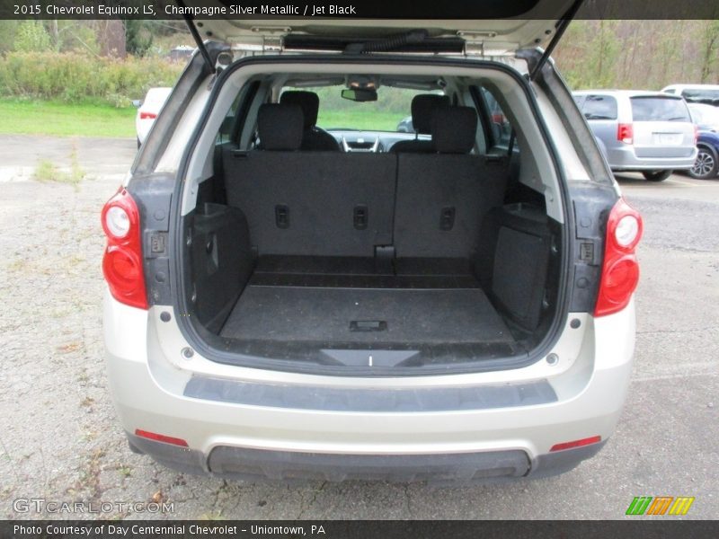 Champagne Silver Metallic / Jet Black 2015 Chevrolet Equinox LS