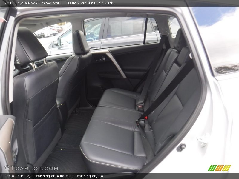 Classic Silver Metallic / Black 2015 Toyota RAV4 Limited AWD
